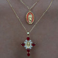 Conjunto de collares cristianos