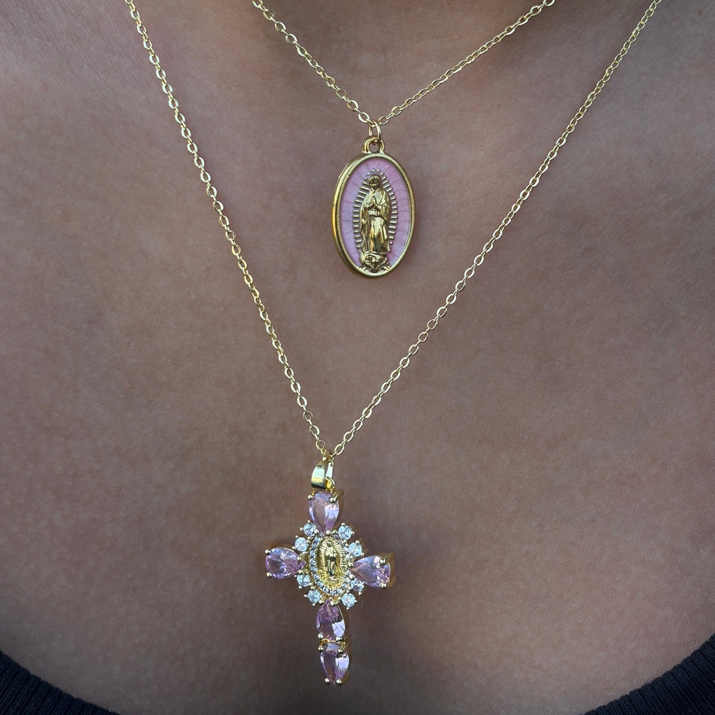 Conjunto de collares cristianos